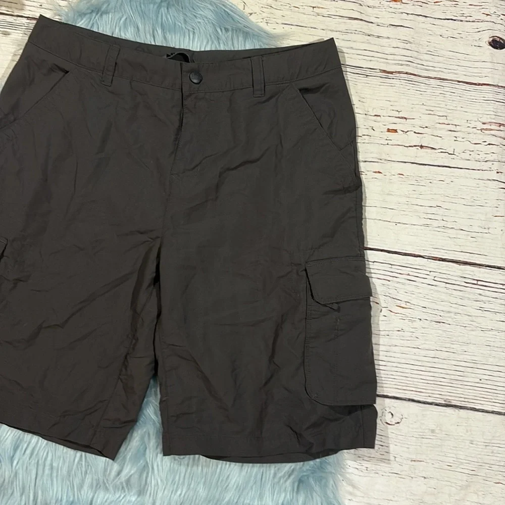 REI Sahara Shorts Gray Cargo Hiking Outdoor Women's 10